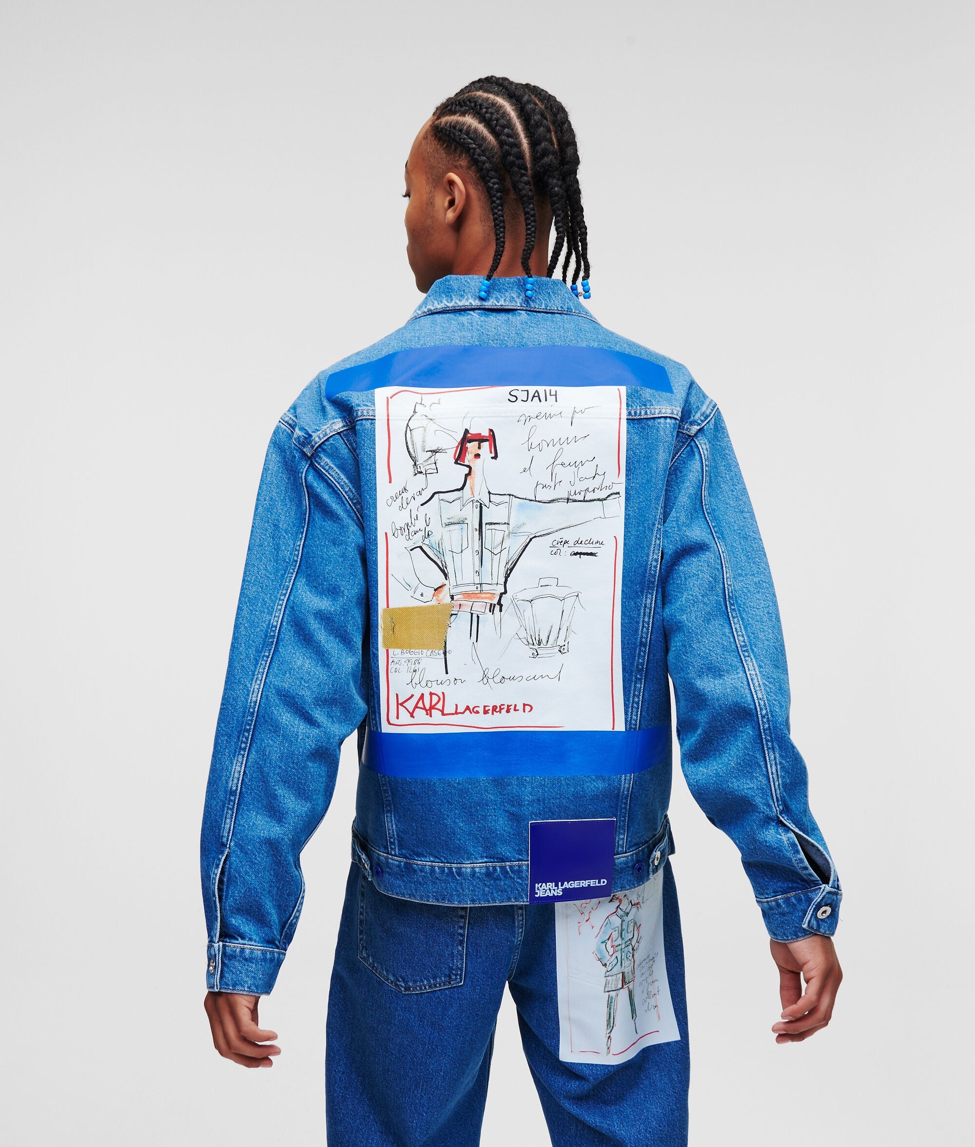 Дънково яке Karl Lagerfeld Jeans