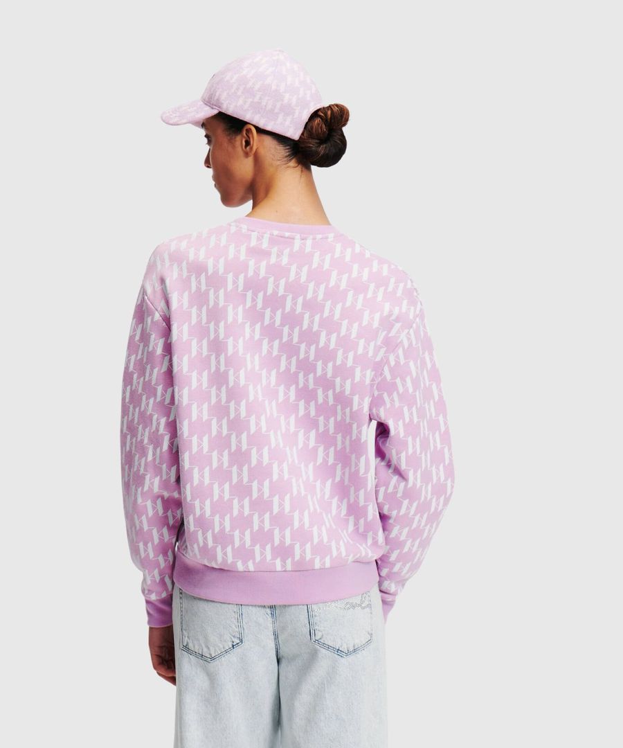 Karl Lagerfeld суитшърт x Monogram AOP