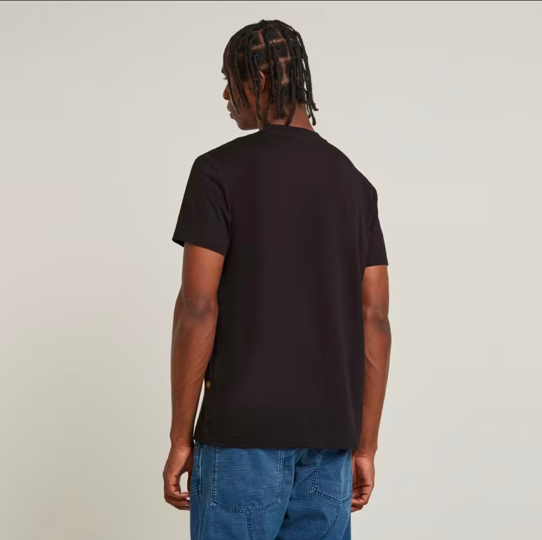 G-Star RAW Тениска с принт с надпис на списание