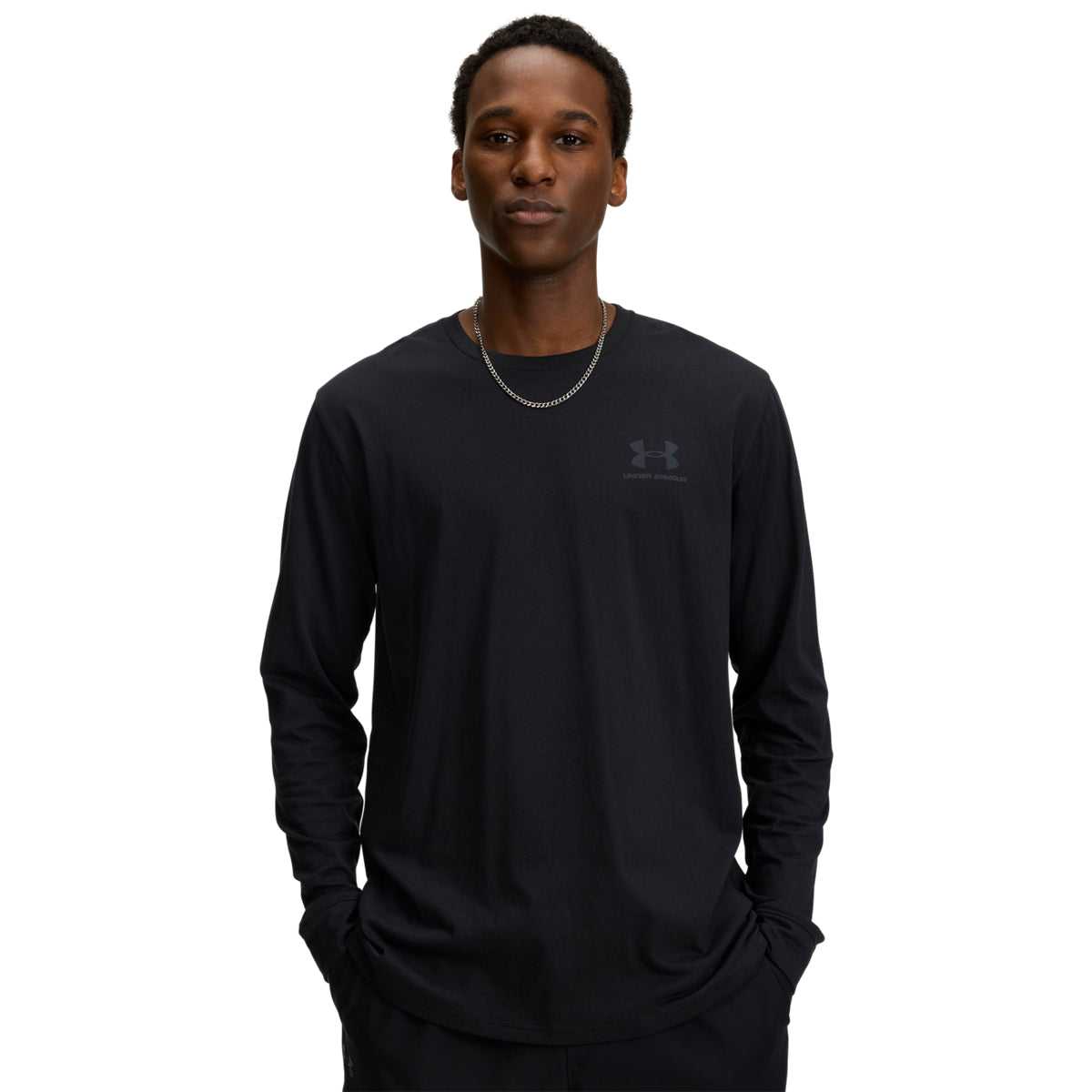 Under Armour блуза с дълъг ръкав Sportstyle Leftchest LS