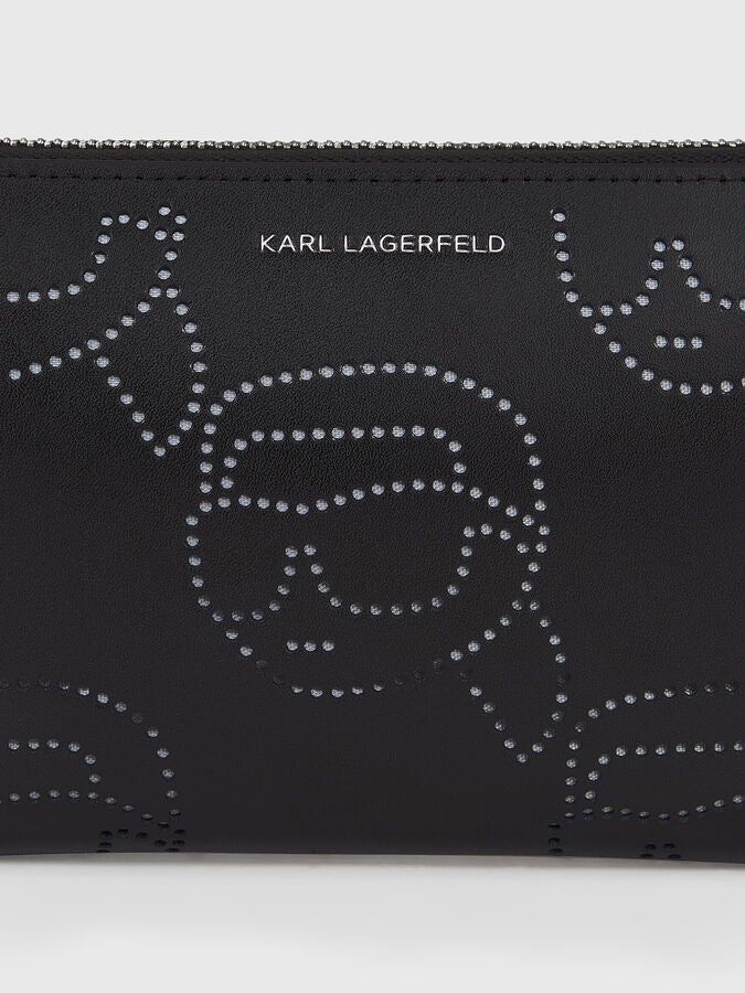 Karl Lagerfeld
Портмоне K/IKONIK 2.0 с акцентни перфорации